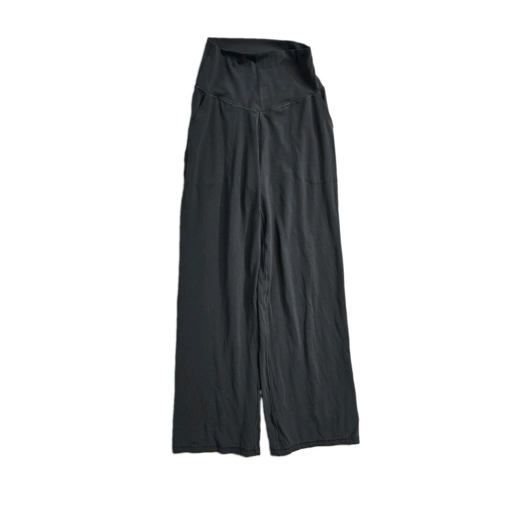 OFFLINE By Aerie Real Me High Waisted Trouser Gray Women's S Wide Leg